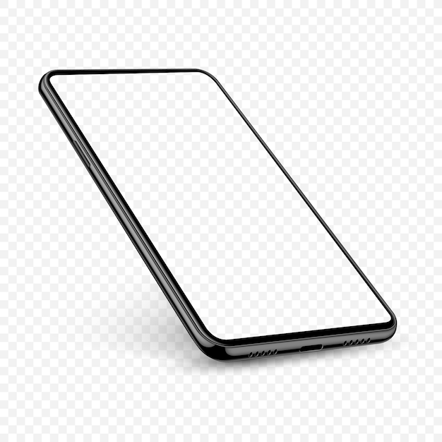 Smartphone realistic template