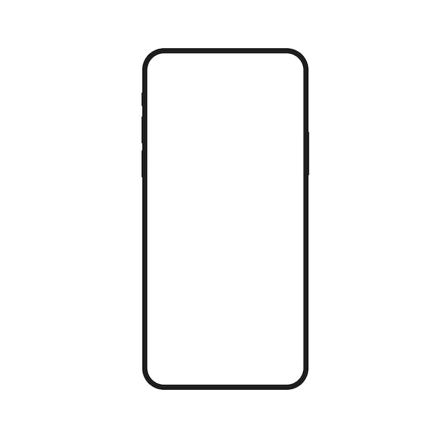 smartphone vector icon design or mobile communication illustration