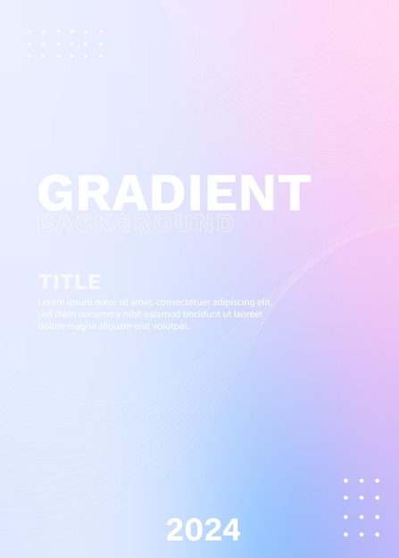 Vector smooth gradient background wallpaper with soft motion effect