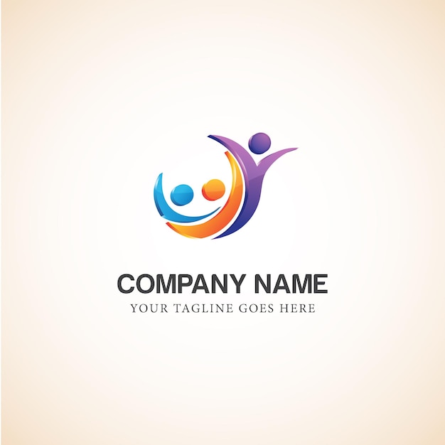 Social Group Logo Template