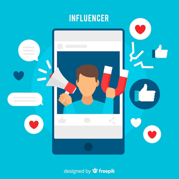 Social influencer marketing