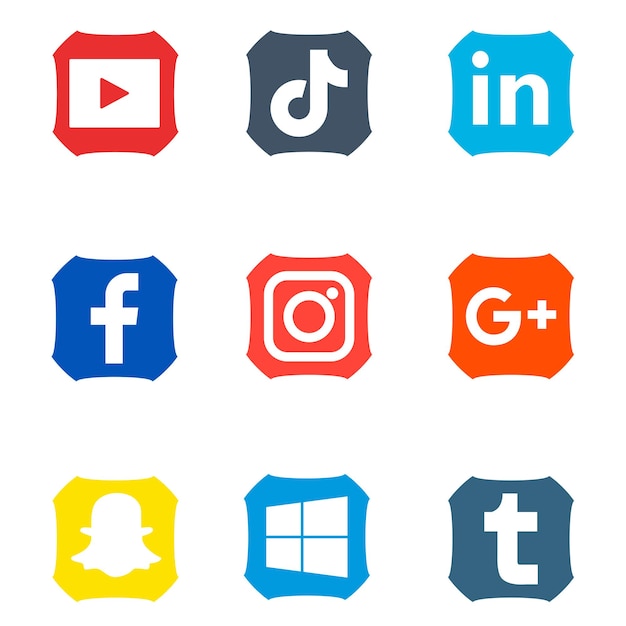 Social media icons