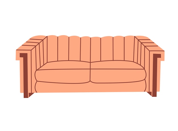 Sofa in trendy modern style Living room and patio furniture