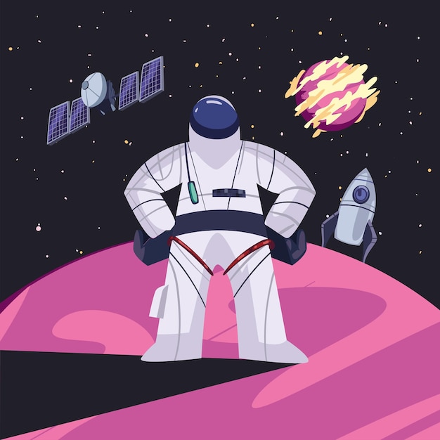 Space explorer design