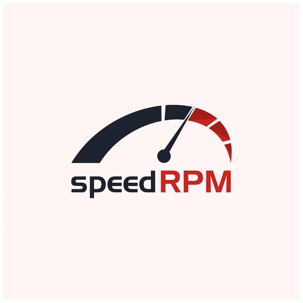 Speed RPM logo design