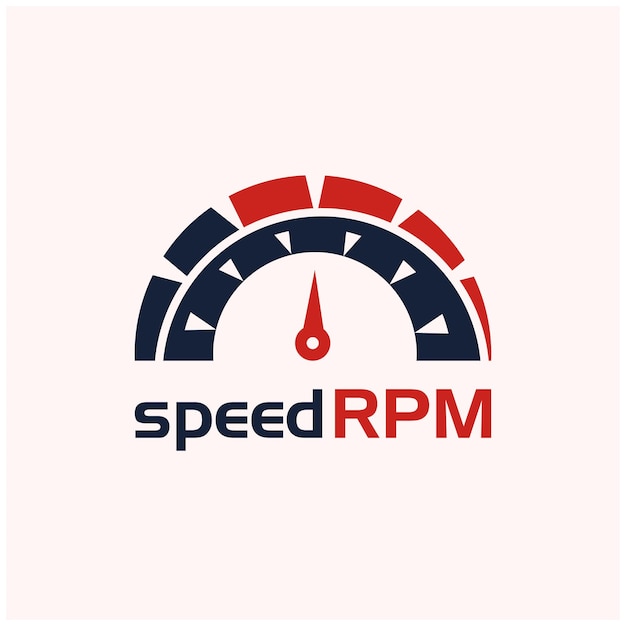 Speed RPM logo design