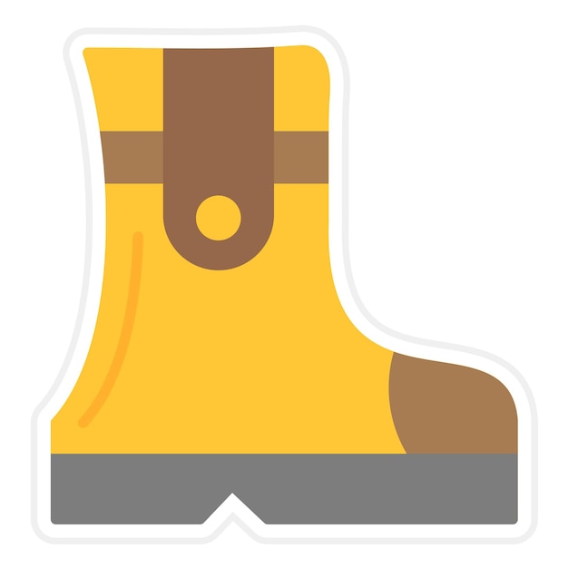 Vector spring boots icon vector image can be used for spring