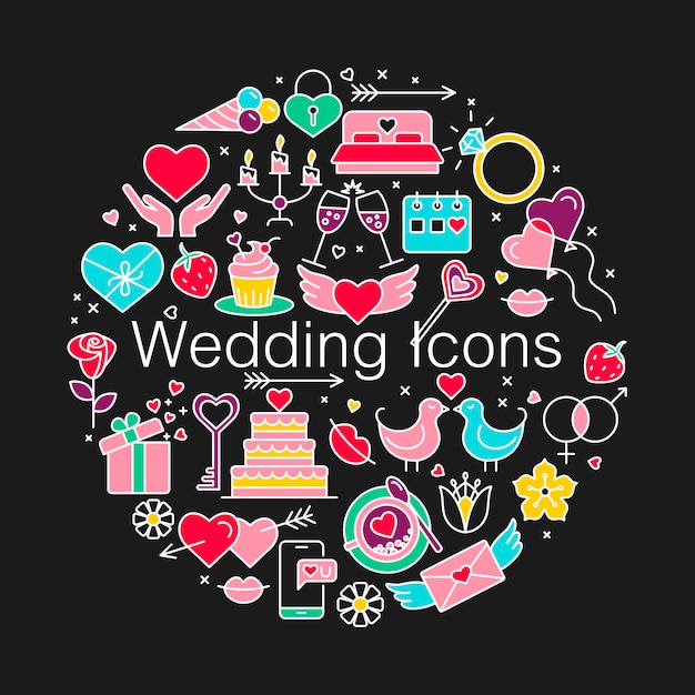 St Valentine's Day icons