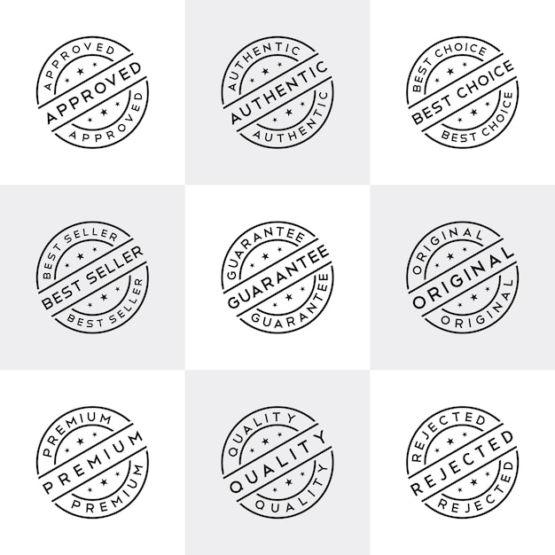 Stamp vector set design