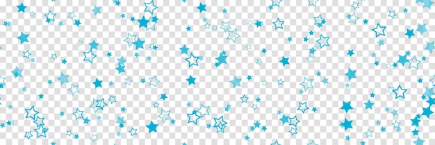 Star pattern background for wide banner Seamless stars background Vector illustration