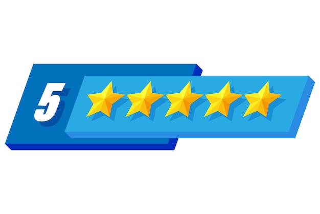 Star Rating Review Comment Sticker