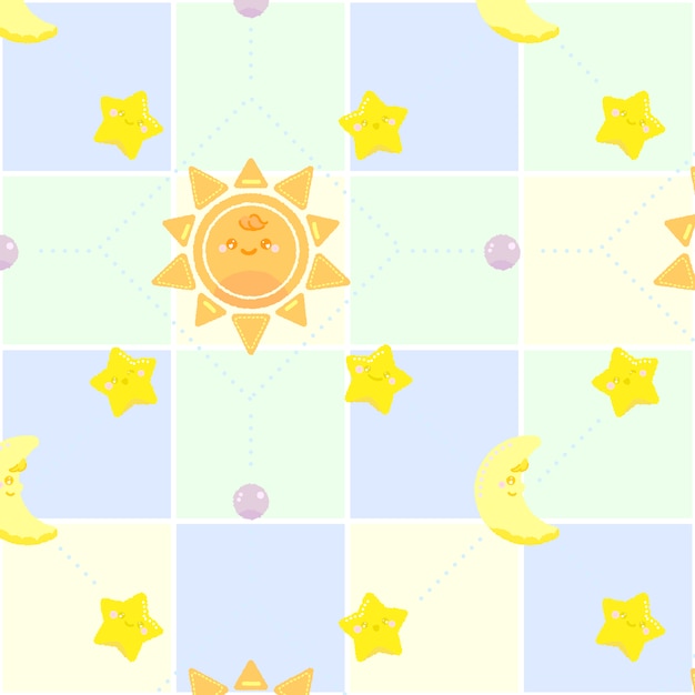 Stars pattern background