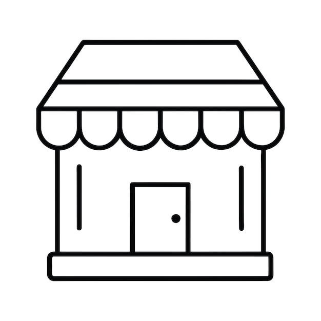 Store Outline Icon