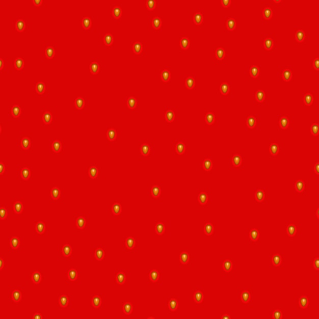 Strawberry texture seamless background Fruit strawberry pattern with seeds Seamless strawberry