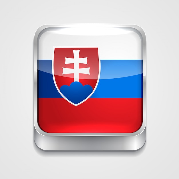   style flag icon of slovakia