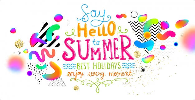 summer background design