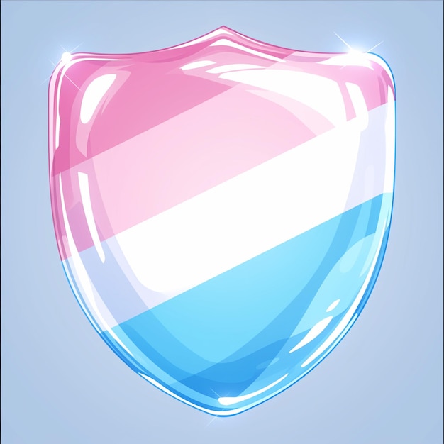 Vector support transgender equality sticker