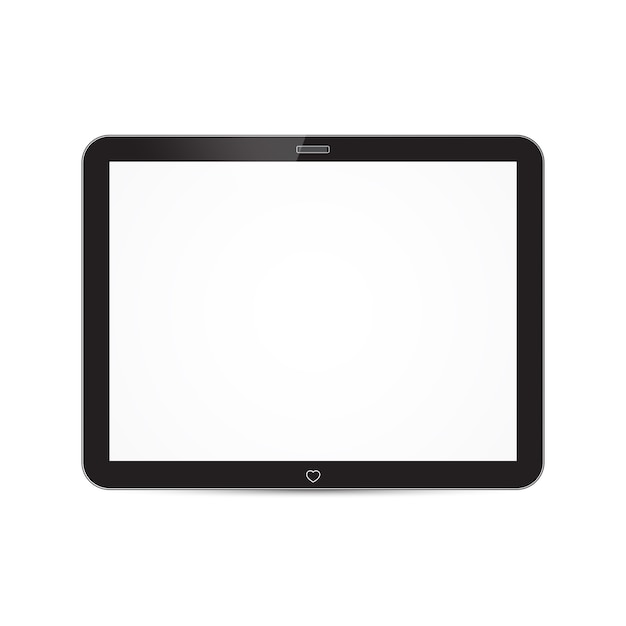 Tablet Vector Illustration