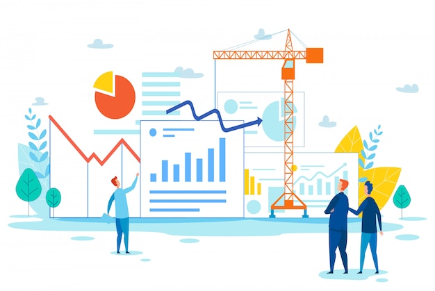 Team Construct Graphs and Charts with Tower Crane