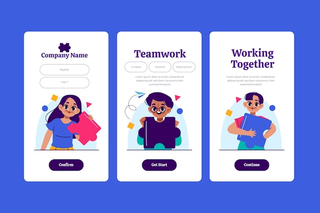 Teamwork app design