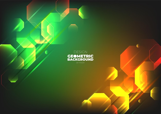 Technology background color vector for web and design