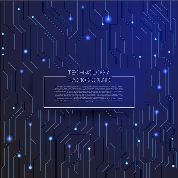 Technology background pattern