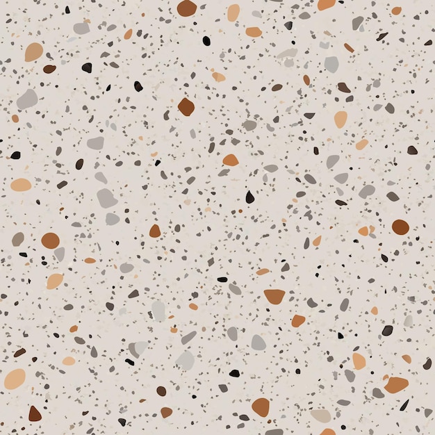 Vector terrazzo flooring vector seamless pattern italian terrazzo mosaic texture terrazzo seamless print