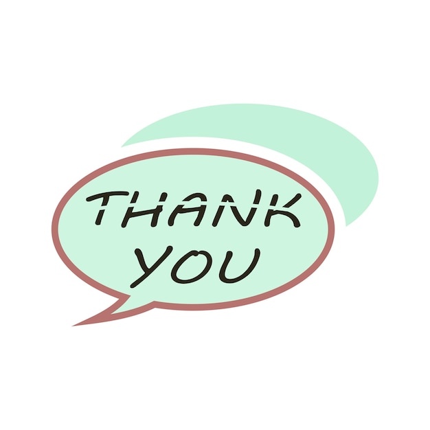 thank you icon vector design templates