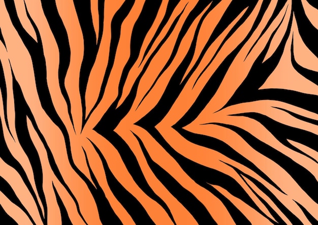 Tiger Fur Texture Background