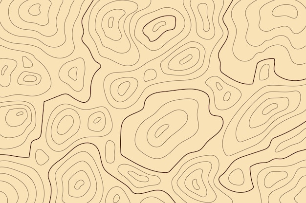 Topographic map wallpaper design