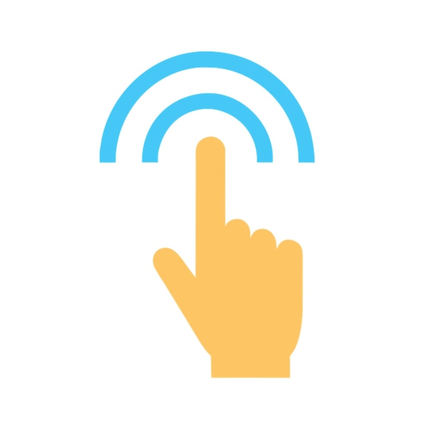 Vector touch icon