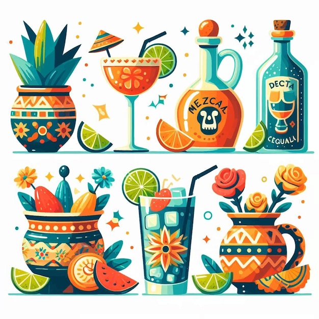 Traditional Mexican drinks