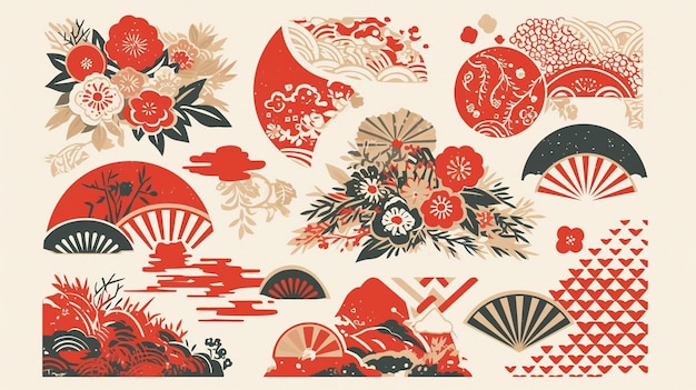 Traditional Motifs of Kagoshima Japan