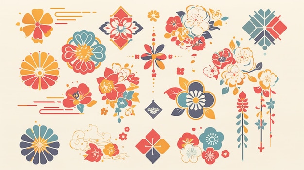 Traditional Motifs of Tobe Japan