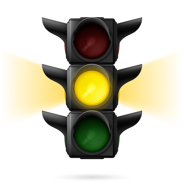 Traffic lights illustration