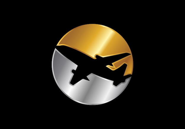 Travel icons. Aviation logo sign, Flying symbol. Flight icon