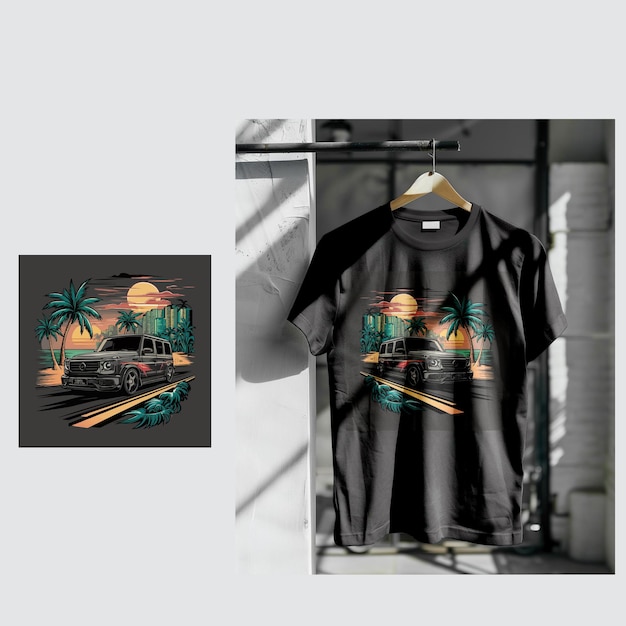 Vector trendy tshirt graphics