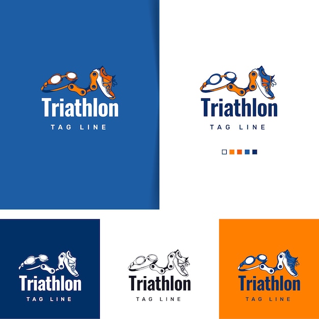 Triathlon logo design