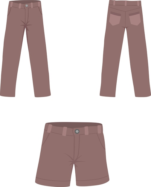 Trouser illustration