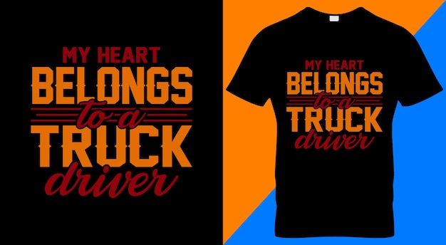 TRUCKS T-SHIRT DESIGN. VICTOR T-SHIRT DESIGN. MOST TRUCK T-SHIRT DESIGN.