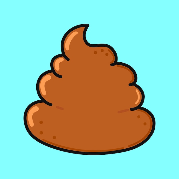 Vector turd character