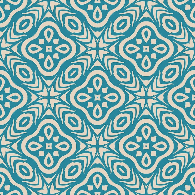 Two colors seamless abstract shape. Simple pattern ornament background