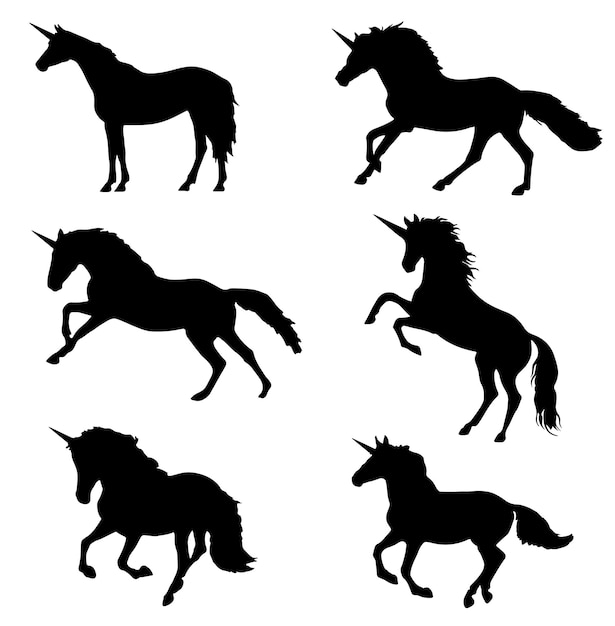 Unicorn Silhouette Pack