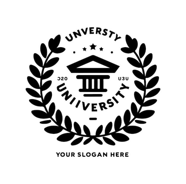 Vector university logo vector illustration