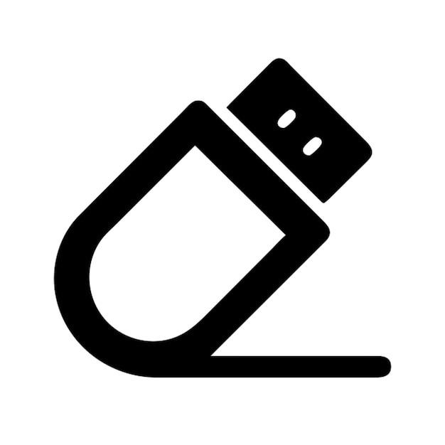 Vector usb drive icon pictogram