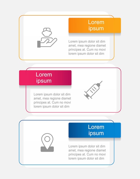 Vaccination importance infographic chart design template