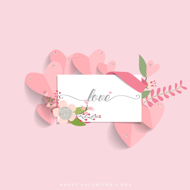 Valentines day background design