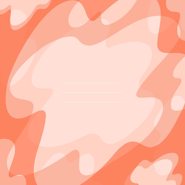 Vector vector abstract background of delicate color made of smooth spots and shapes that overlap and