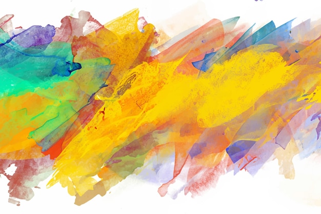 Vector vector abstract background with a colourful watercolour splatter design