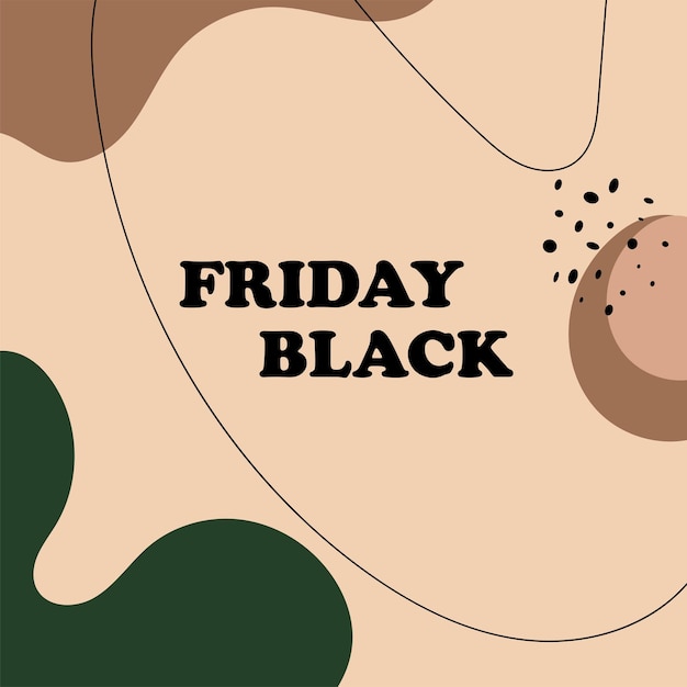 vector black friday banner design